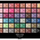 Palette 48 fards métalliques, BYS - Maquillage - Palette et kit de maquillage