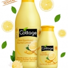 Douche Lait Hydratante Citron Gourmand, Cottage - Infos et avis