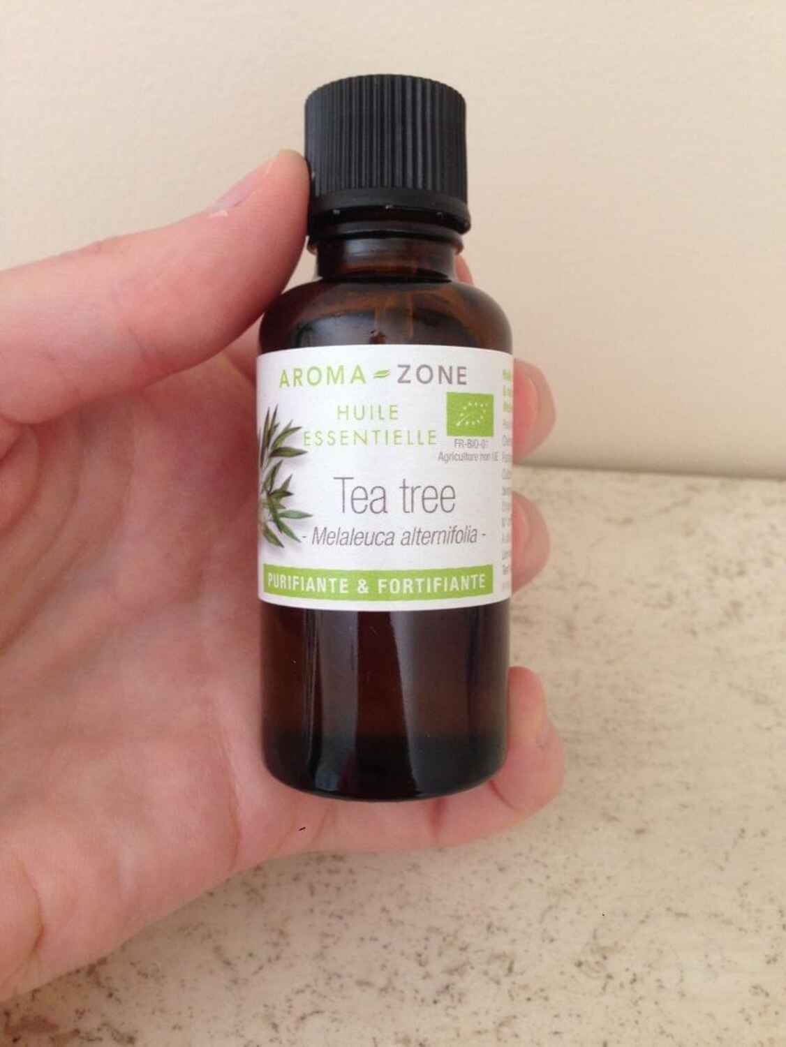 Avis Huile Essentielle Tea Tree AromaZone Soin du visage