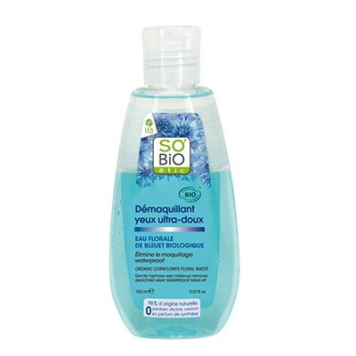Démaquillant yeux biphase waterproof, So'Bio Etic (100 ml)