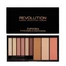 Euphoria Eyeshadow and Contour Palette, Makeup Revolution - Maquillage - Palette et kit de maquillage