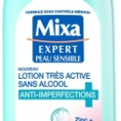 Lotion très active sans alcool anti-imperfections, Mixa expert - Soin du visage - Lotion / tonique / eau de soin