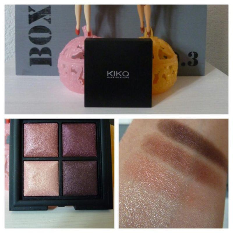 Avis Color Fever Eyeshadow palette Kiko Maquillage