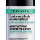Poudre exfoliante métamorphose, Sephora - Soin du visage - Exfoliant / gommage