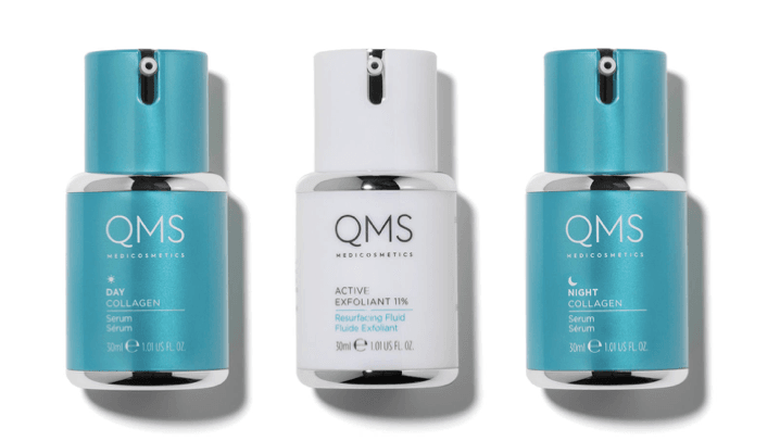 QMS cosmetics soin de la peau allemand