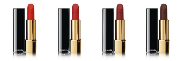 Rouge à lèvres Rouge Allure Velvet de la nouvelle collection Automne Rouge.Collection N°1 de Chanel