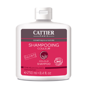 cattier paris shampooing couleur sans sulfate