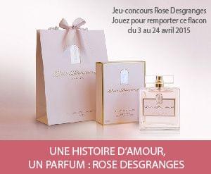concours parfum rose Desgranges