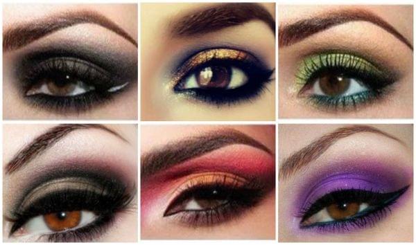 maquillage sophistiqué yeux marron