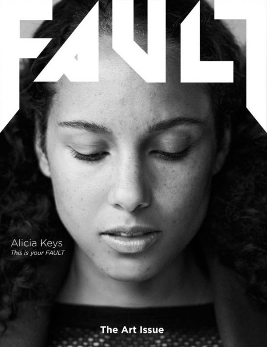 Alicia Keys pour le magazine Fault