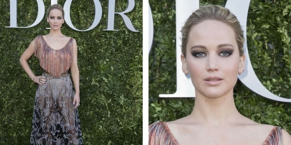 Jennifer Lawrence au défilé Dior