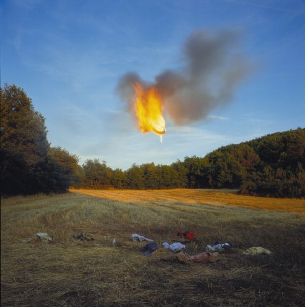 le feu : exposition Guerlain