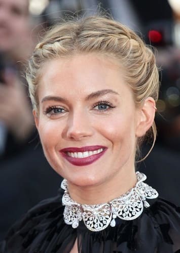 festival de Cannes : le Look beauté de Sienna Miller