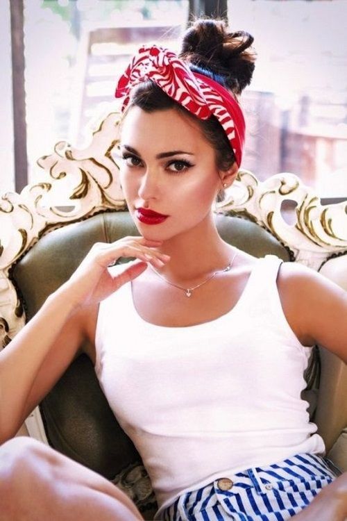 Le bandana façon pin up des temps modernes !