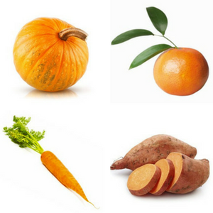 Les fruits et légumes riche en carotène sont excellent autant pour votre peau que pour vos cheveux