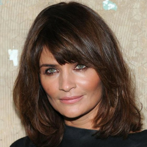 helena christensen coiffure 40 ans