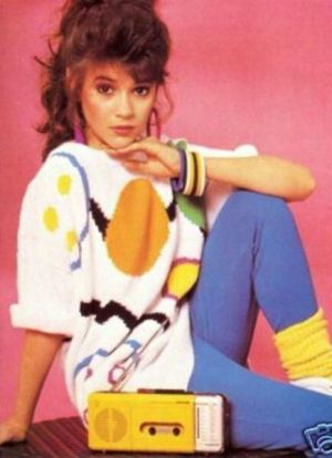 Alyssa Milano dans les années 80