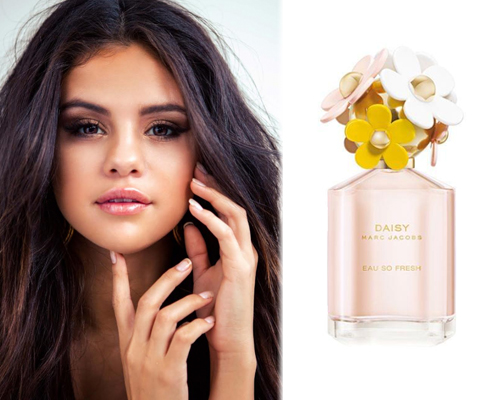 Le parfum préféré de Selena Gomez : Daisy Eau So Fresh de Marc Jacobs