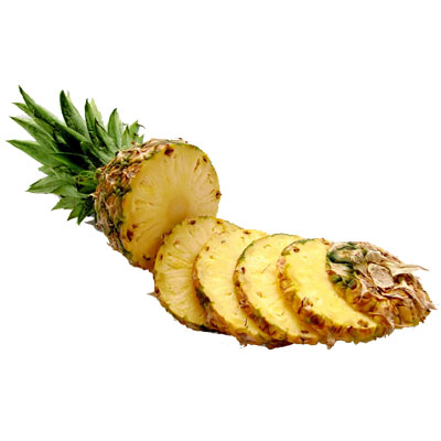 La tige d'ananas pour brûler des graisses