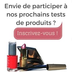 testez des produits de maquillage